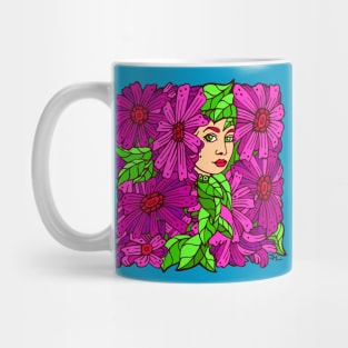 Fantastical Pink Blooms Mug